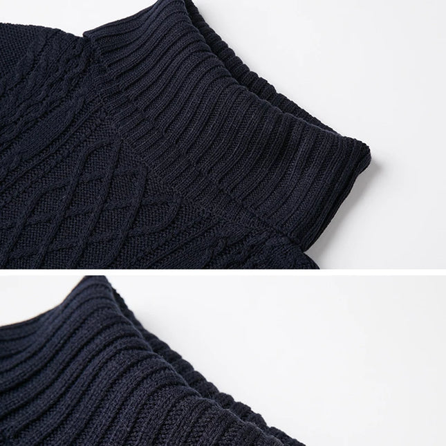 Ärmel und lockere Passform des grauen Strickkleids