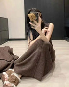Dark Brown Suit / L