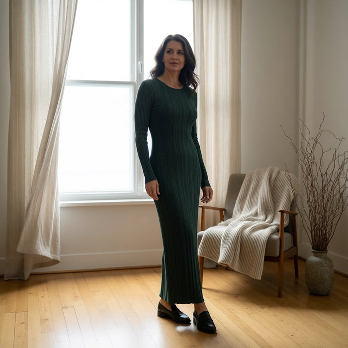 Strickkleid Damen - Lang & Maxi
